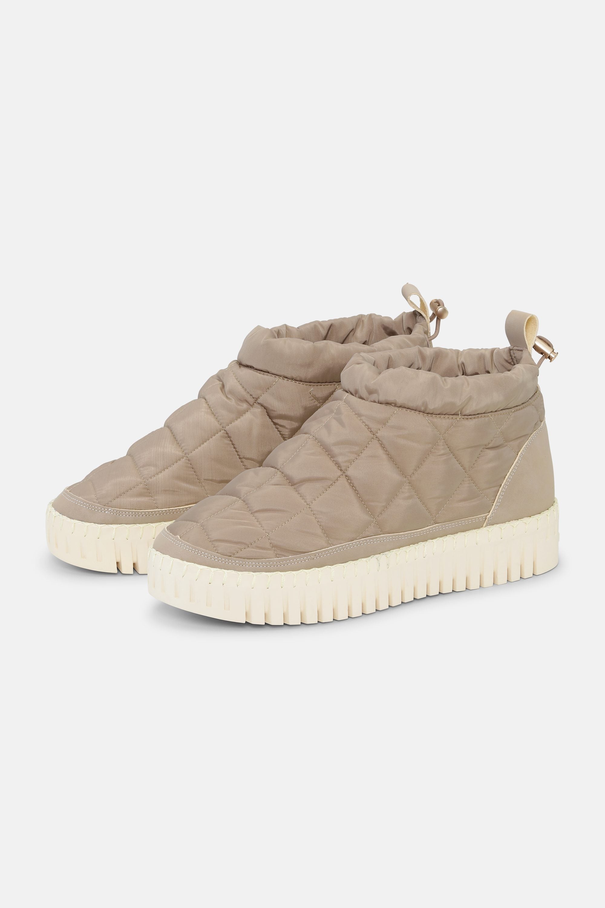 Tulip Low Padded Boot - Wheat Pearled Ivory